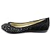 Jessica Simpson Women's Midnight Flat Black Suede