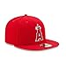 New Era 59FIFTY New Era Los Angeles Angels of Anaheim MLB 2017 Authentic Collection On Field Game Cap Size 7 7/8