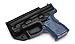 Rounded IWB Holster Fits: Springfield XD 3 in Holster - RH - Black Kydex - Concealment Express - American Made