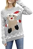 Pink Queen Unisex Ugly Christmas Xmas Pullover