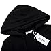 MISSKY Women Stripe Pocket Knee Length Slim Casual Pullover Hoodie Dress