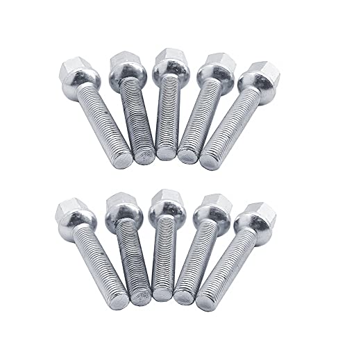 Simoni Racing Kit 10 bulloni Ruote Chiave 17 M14x1.5 Lunghezza 64 mm Testa sferica