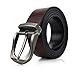 Mens Leather Belt With Removable Buckle & 1.3