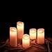 Etronic  Real Wax 3D Dancing Flame Flickering Flameless Battery Powered LED Pillar Dripless Motion Candle, 3