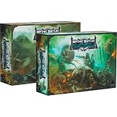 Mythic Battles: Pantheon Base Game + Pandorra's Box Miniature Strategy Game with Cards and Board