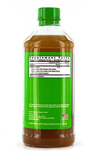 Country Farms Organic Apple Cider Liquid, USDA Organic with Ginger, Cayenne and Maple 32 servings - Thumbnail 2