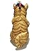 Muse Design Garden Gnome Cat Statues Yard Art Resin Figurine Decorations Outdoor Garden Décor