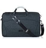 Galaxy View 18.4 Case, FYY [Super Functional Series] Premium Waterproof Canvas Sleeve Bag with Practical Pockets for Galaxy View 18.4 inch Black