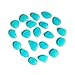 Luminous Cobblestones 100 Pcs Pebbles Stones Glow in the Dark for Aquarium Fish Tank Gravel Decorations,Fantastic Garden or Yard (blue)