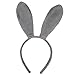 TFJH E Girls Gray Bunny Ears Headband Party Decoration Cosplay Grey Rabbit