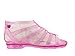 Toddler Girls Jelly Gladiator Waterproof Secure Sandal with Glitter - Assorted Colors