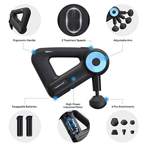 Theragun G3PRO Percussive Therapy Device, Handheld Deep Tissue
