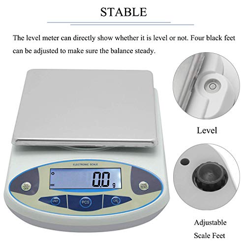 Tools Weighing Scales 3KG 0.1g Kitchen Electronic Scales Stainless