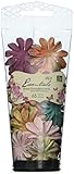 Prima 543556 Large Essentials 9 Flower Embellishments, Fairy Flora
