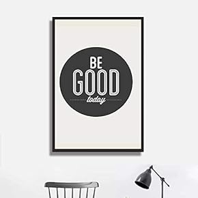 Framed Canvas Wall Art for Living Room, Bedroom Quotes Canvas Prints for Modern Home Decoration Ready to Hang - 16"x24" inches