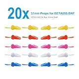 BETAFPV 5 Sets 2-blade FPV Props 31mm Paddle 0.8mm Shaft for Tiny Whoop Quad