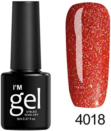 SMILEQ Beauty Nail Shining UV Gel Polish Soak Off Nail Art Topcoat Base Coat Gel Varnish