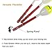 thkfish Fishing Floats and Bobbers Balsa Wood Floats Spring Bobbers Oval Stick Floats Slip Bobbers for Crappie Panfish Walleyes (1