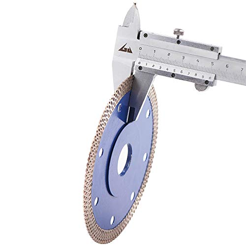 Peakit Dry Wet Tile Cutter Blade 4 Inch Porcelain Diamond Saw Blade Ceramic Cutting Disc for Angle Grinder or Tile Saw