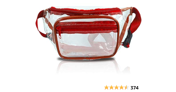 stadium approved fanny pack