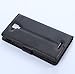 Ultra Slim Flip Bracket Case for Lenovo S8, Premium Soft PU Leather [ Wallet ] Case Cover for Lenovo S8 S898T (Wallet - Black)
