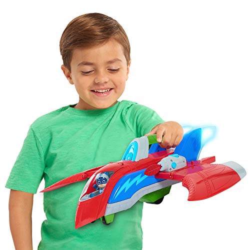 PJ Masks PJ Air Jet Playset Includes Catboy, Airplane and Spaceship