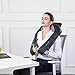 Snailax Shiatsu & Percussion Neck and Shoulder Massager with Heat Deep Kneading Back Massager Massage Pillow for Neck Shoulder Back Foot to Relieve Muscles Soreness and Pains SL-665