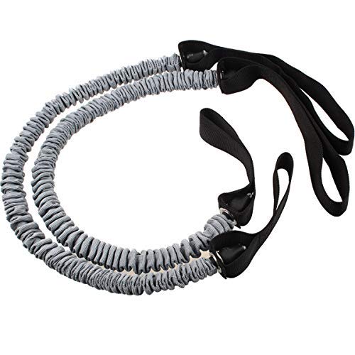 Slimerence Pull Ropes for Ab Roller Wheel, Resistance Bands for Ab Roller Wheel Waist Abdominal Slimming Fitness Equipment, 2PCs(Roller not Included)