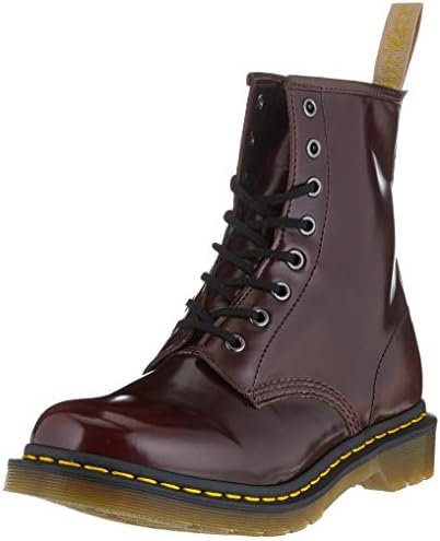 doc martens vegan 1460 cherry red