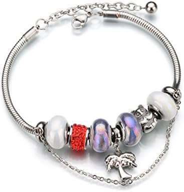 Bead Coconut tree Bracelets - Jeanish Bracelet Nursing gift Graduation Gift For Lady and Girls JEW170907
