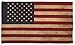 Valley Forge, American Flag, Cotton, 3' x 5', 100% Made in USA, Heritage Series, Antiqued Colonial 50-Star US American Flag