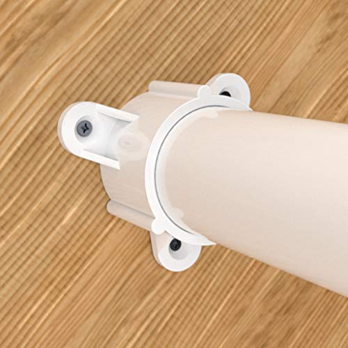 FORMUFIT F002ECTWH4 PVC Table Cap, Furniture Grade, 2" Size, White