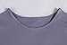 Yonala Womens Irregular Hem Long Sleeve Dress Solid Bodycon T Shirt Mini Dress Grey