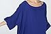 Mordenmiss Women's Bat Sleeve Summer Maxi Dress New L Blue