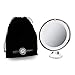 Dayaki Travel Lighted Magnifying Makeup Mirror - 10x Magnification, Tabletop Mount, 38.48 Square Inches