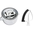 KitchenAid KSMDRTVICE3 2-Quart Ice Cream Maker & Flex Edge Beater Package Stand Mixer Attachments
