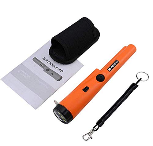 Mamia Pairs Metal Detector Pinpointer Include a 9V Battery, 360°Search Treasure Pinpointing Finder Probe with Belt Holster for Adults and Kids