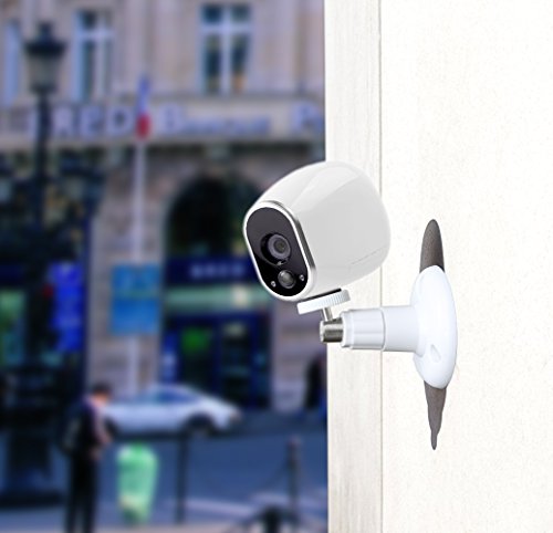 Security Wall Mount Adjustable, Aitee Ceilling Mount Stand Bracket Indoor/Outdoor Mount for Arlo, Arlo Pro Camera(White) …