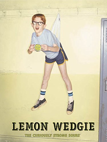 MAGAZINE ADVERTISEMENT For Altoids Lemon Wedgie Curiously Strong Sours 2002