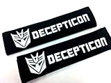 Decepticon Transformer Seat Belt Cover Shoulder Pad Cushion (2 Pcs)