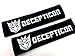 Decepticon Transformer Seat Belt Cover Shoulder Pad Cushion (2 Pcs)