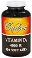 Carlson Labs - Vitamin D3 4000 IU