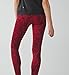 Lululemon High Times Pant Full On Luon 7/8 Yoga Pants (Mini Ziggy Snake Red Tide Cranberry, 4)