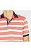 Nautica Men's Classic Fit Short Sleeve Striped Moisture Wicking Polo Shirt