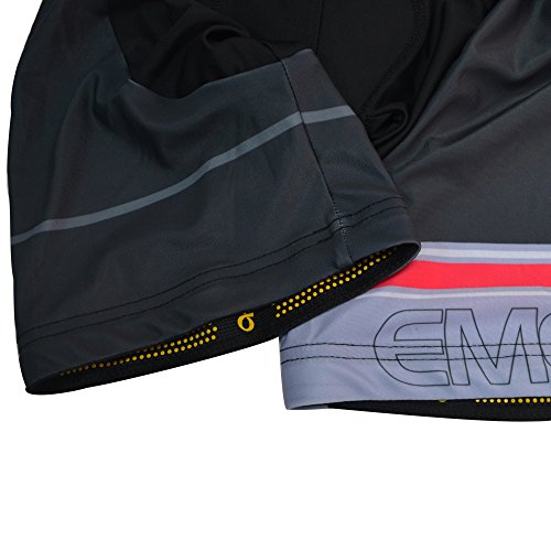 image for EMONDER Men's Triathlon Suit Short Sleeve Skinsuit Tri Suit Cycling Sk