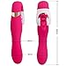 2 in 1 Silicone Wireless Body Training Vibrator, Rechargeable & Waterproof, 12 Frequency Relax Tool 600 Times per Minutes Body Safe Vibration Massager