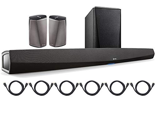 denon heos homecinema hs2 wireless soundbar and subwoofer black