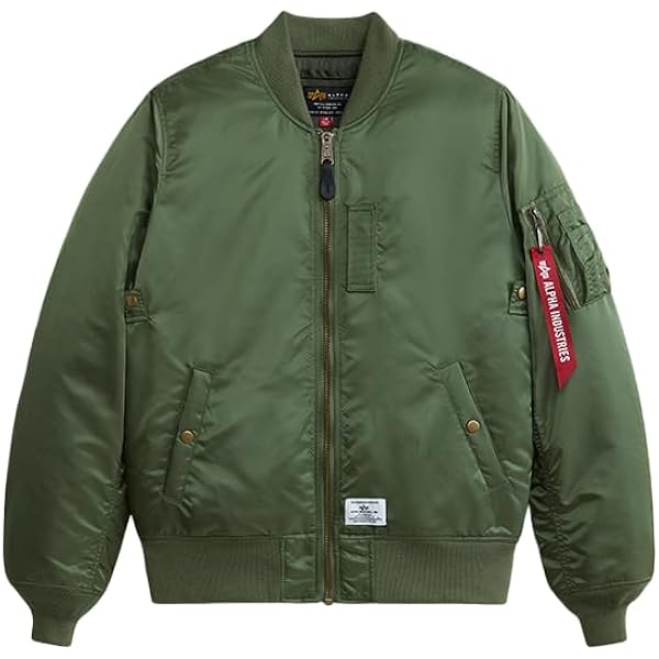 NOA　ALPHA ma-1 Alpha Industries Youth MA-1 Bomber Jacket with Patches - Frank's