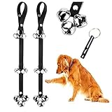 BLUETREE Dog Doorbells Premium Quality Training Potty Great Dog Bells Adjustable Door Bell Dog Bells for Potty Training Your Puppy The Easy Way - Premium Quality - 7 Extra Large Loud 1.4 DoorBells