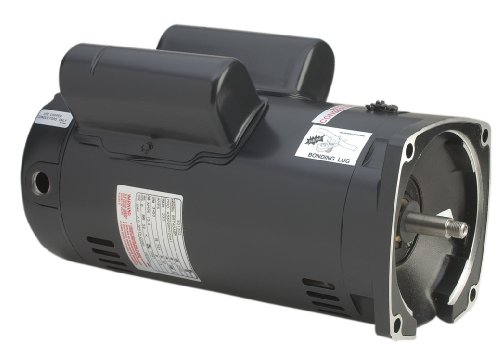 A.O. Smith SQ1302V1 3 HP, 3450 RPM, 56Y Frame, Capacitor Start/Capacitor Run, ODP Enclosure, Square Flange Pool Motor